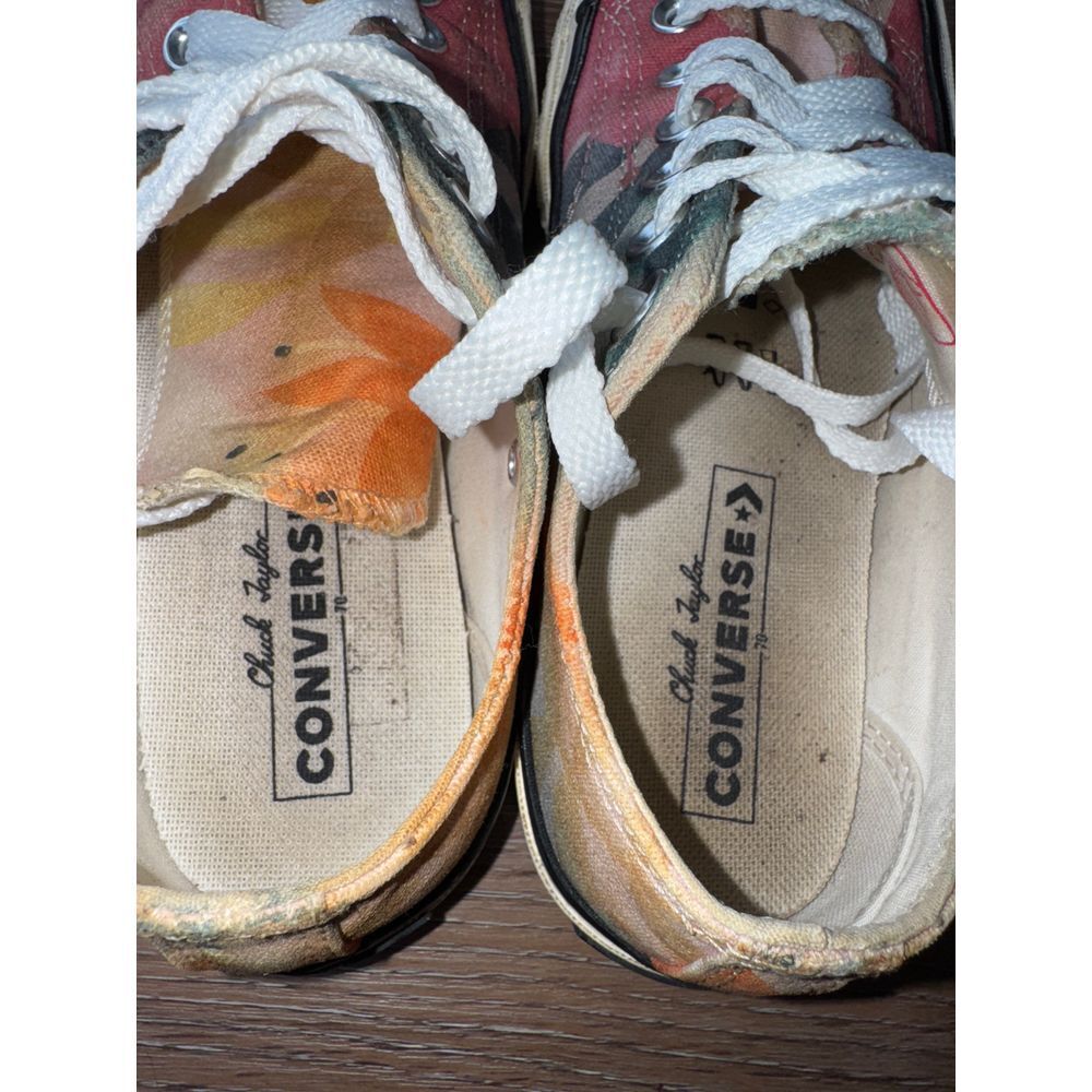 Converse All Star Chuck 70 Ox Womens‎ Sneaker Shoe Orange Blossom size 6.5 - Picture 7 of 7